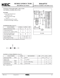 Datasheet B10A45VIC manufacturer KEC
